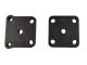 GM Dana 44 U-Bolt Plates, for 1967-1972 Axles with 2.75