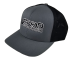 Grey and Black Offroad Design Logo Flexfit Snapback Trucker Hat